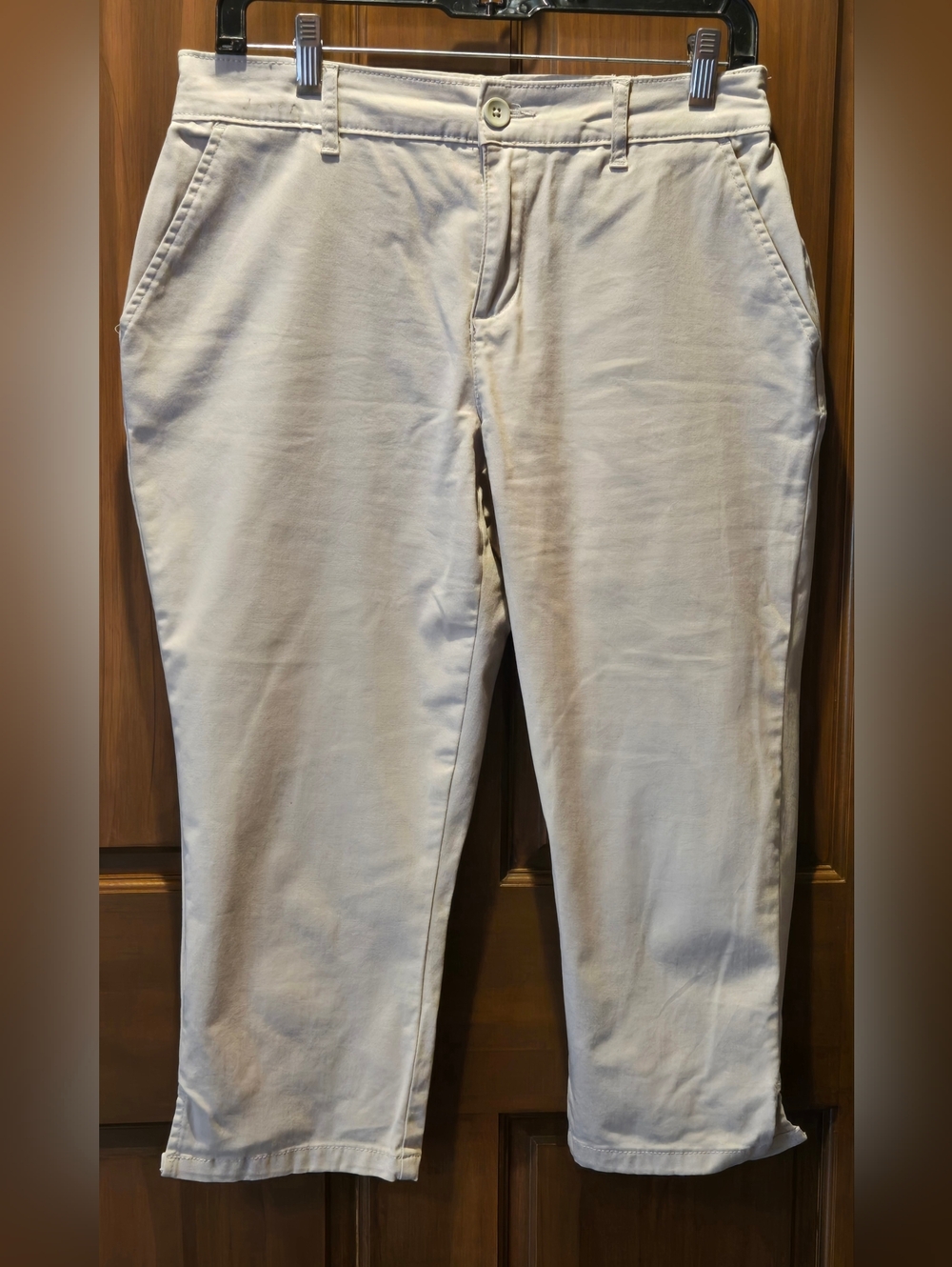 Style & Co. Women's Light Beige Capris